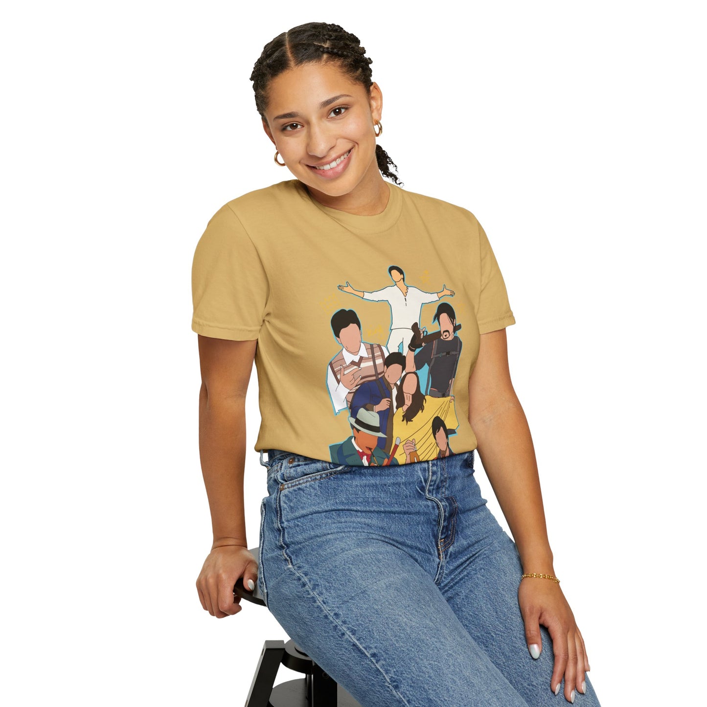 King SRK collage Graphic T-shirt.