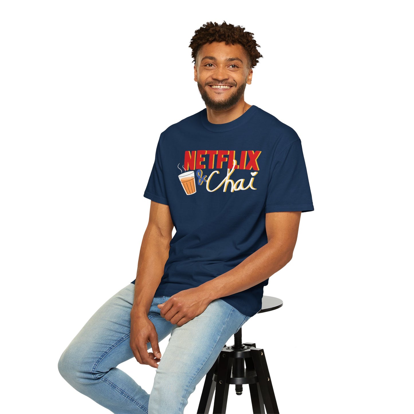 Netflix and Chai Graphic T-shirt.