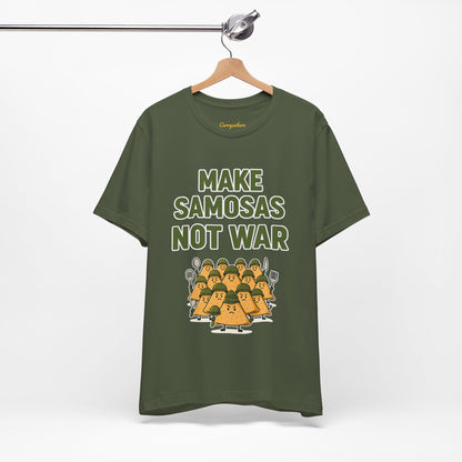 Make Samosas Not War Graphic T-shirt