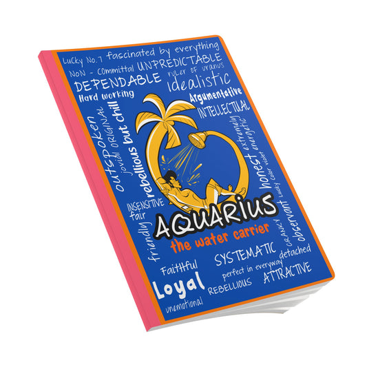 Aquarius Softcover Journal