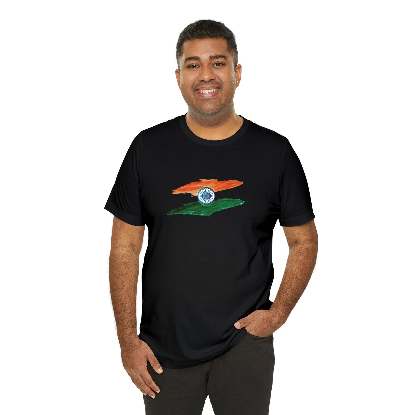 Tricolor Graphic T-shirt