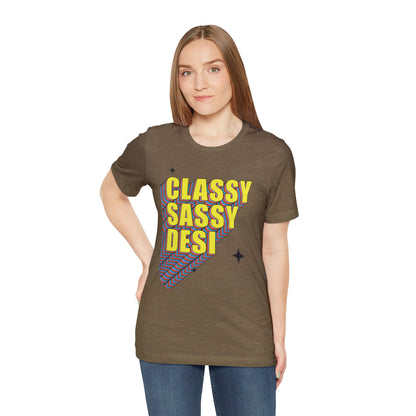 Classy Sassy Desi Graphic T-shirt