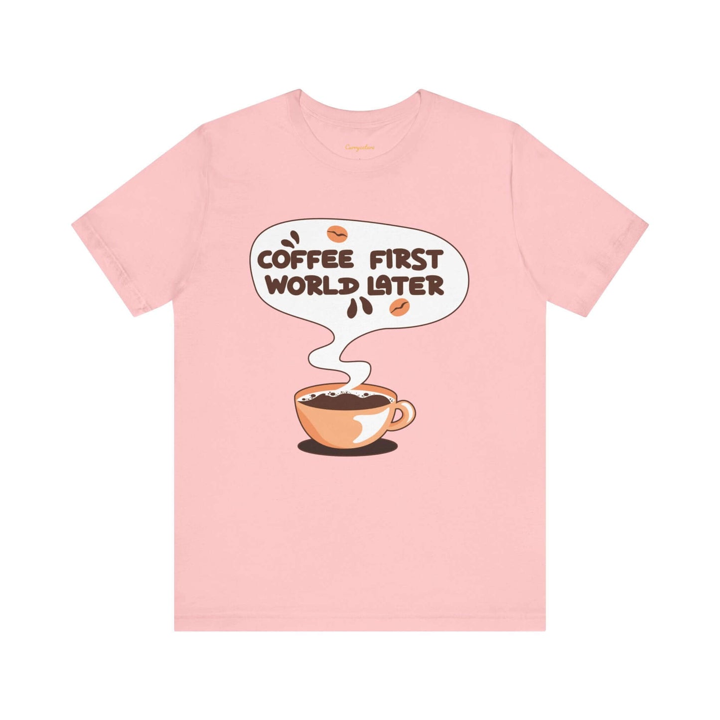 Coffee First Graphic T-shirt