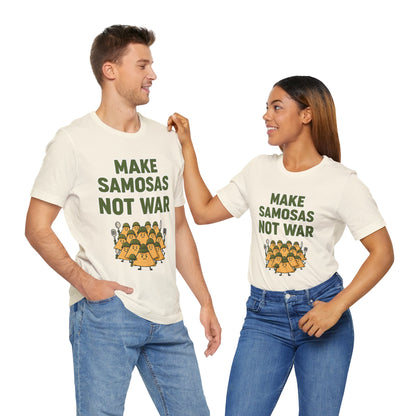 Make Samosas Not War Graphic T-shirt