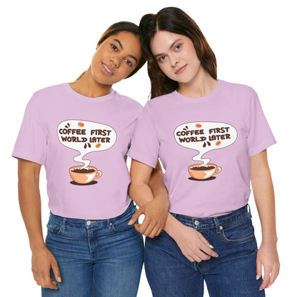 Coffee First Graphic Tee