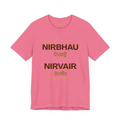 Nirbhau Nirvair Graphic T-shirt