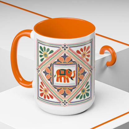Indian folk art Mug