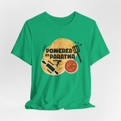 Powered by Paratha Graphic T-shirt