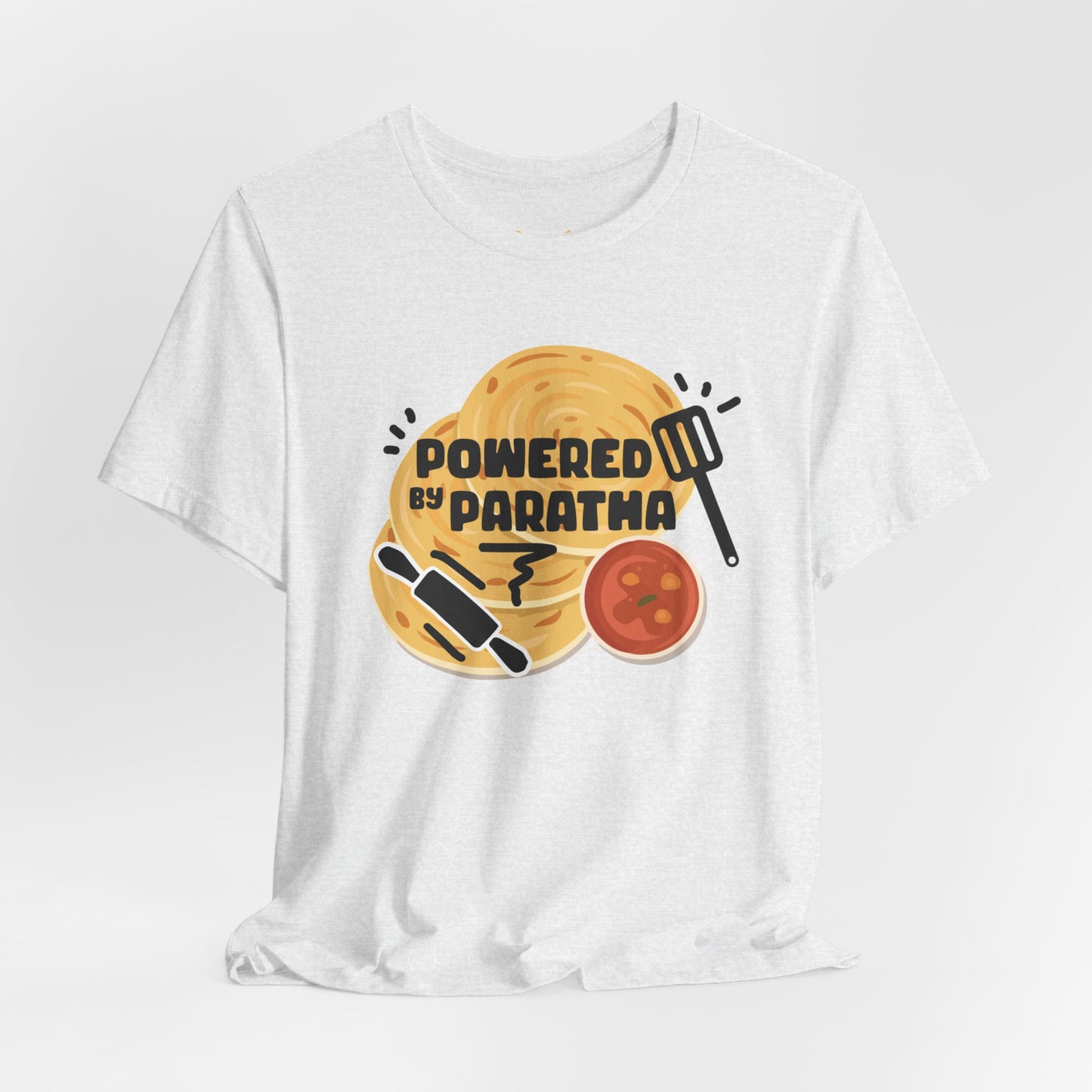 Powered by Paratha Graphic T-shirt