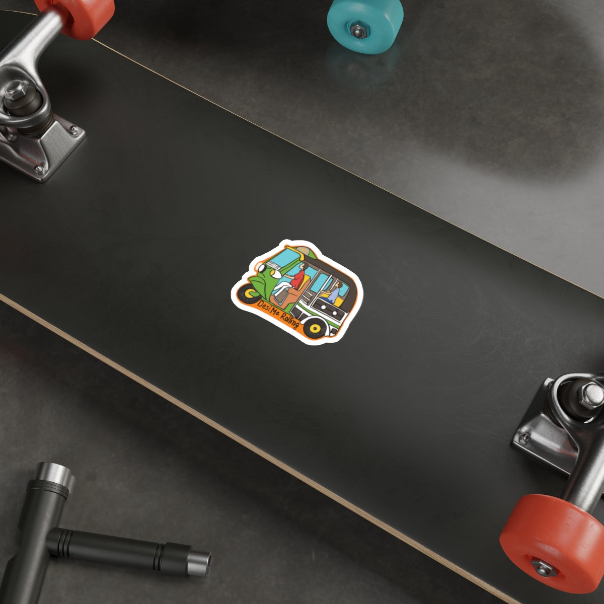 Auto/Tuk Tuk Die-Cut Sticker