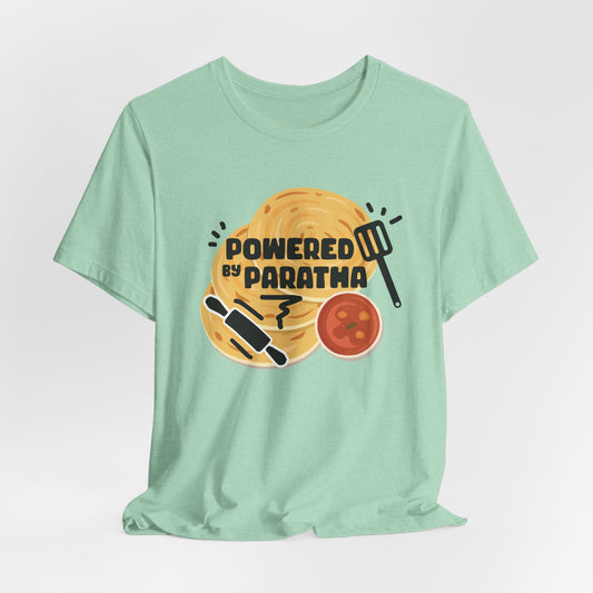 Powered by Paratha Graphic T-shirt