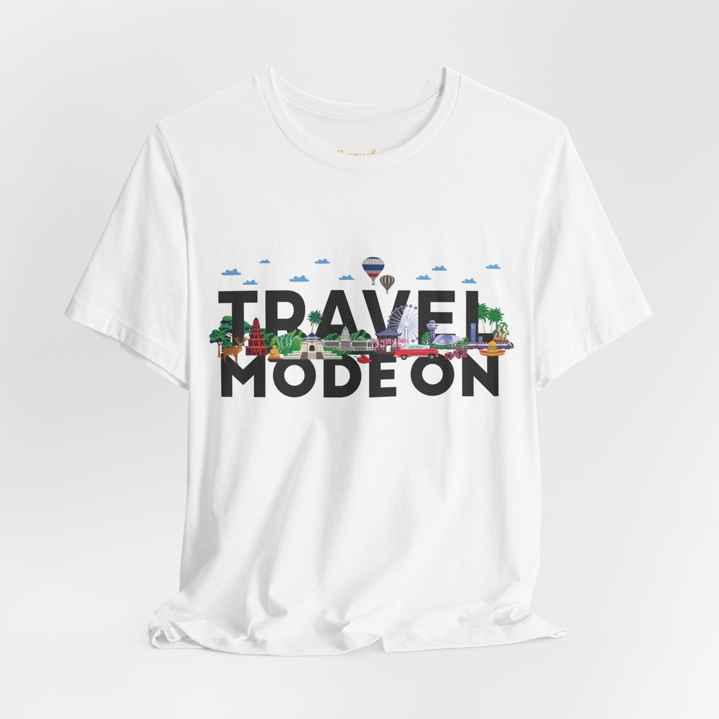 Travel Mode On Graphic T-shirt