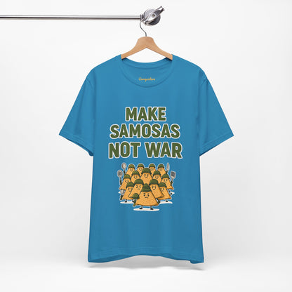 Make Samosas Not War Graphic T-shirt