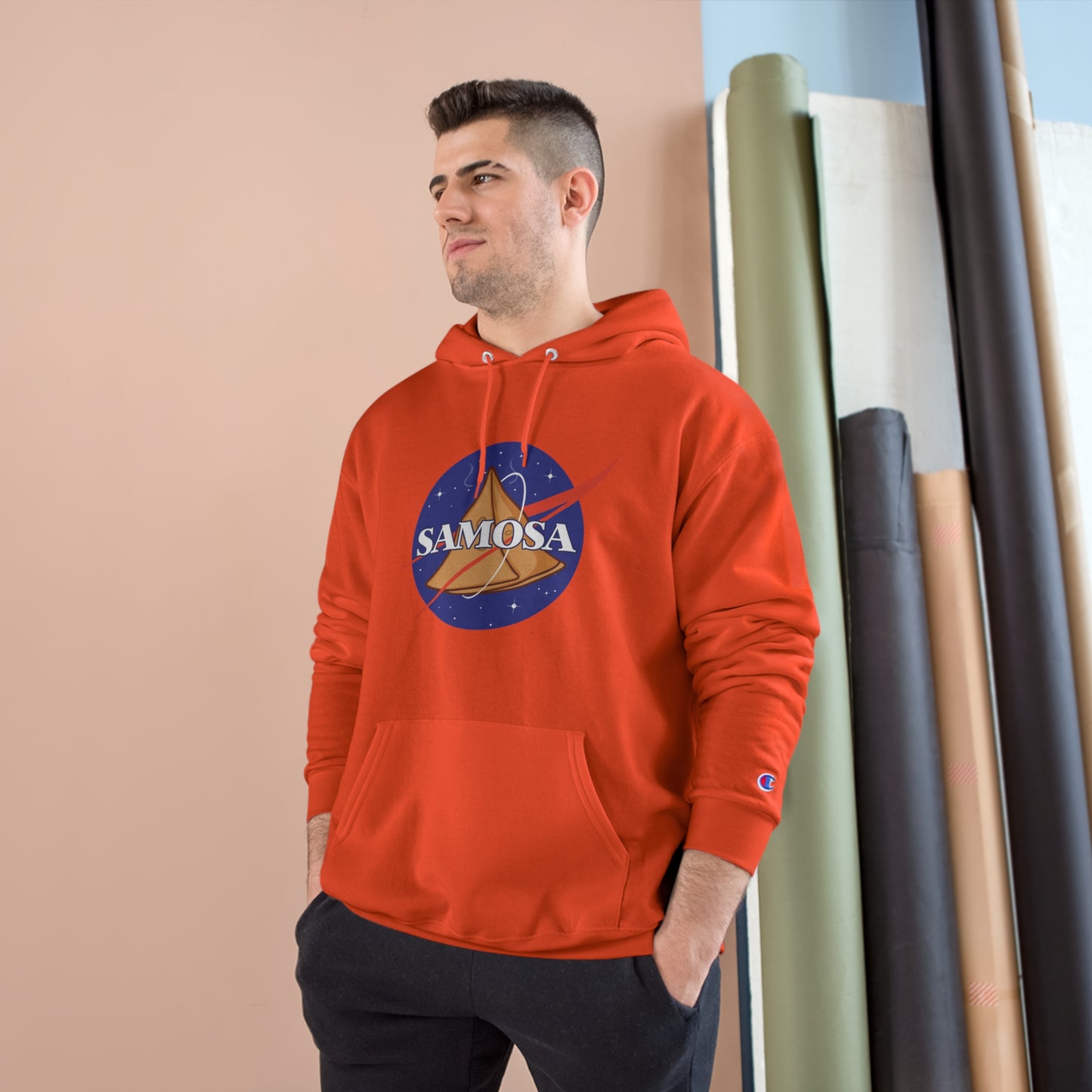 Nasa Samosa Champion Hoodie