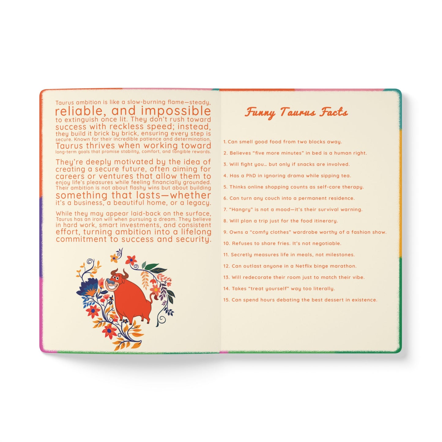 TAURUS Softcover Journal