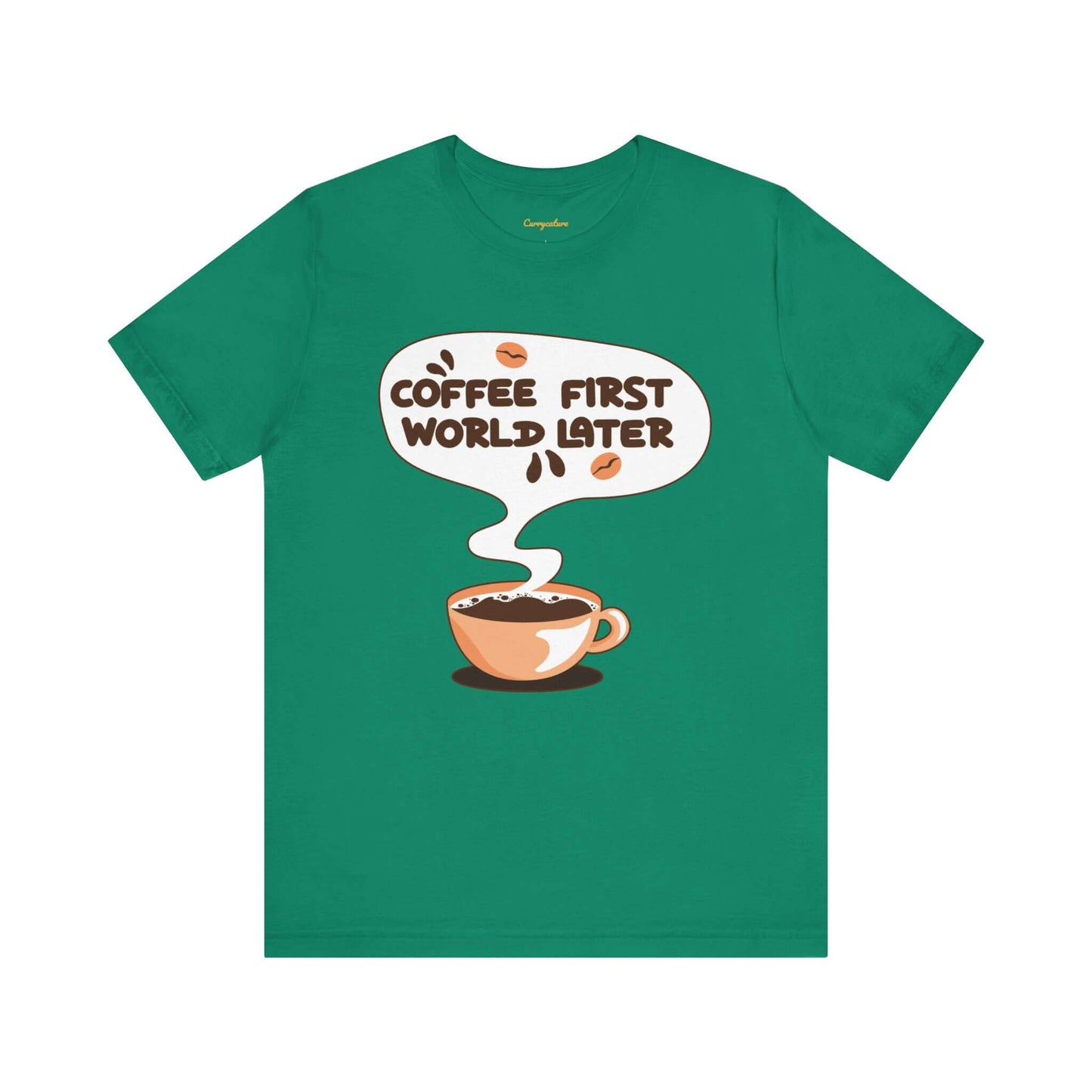 Coffee First Graphic T-shirt