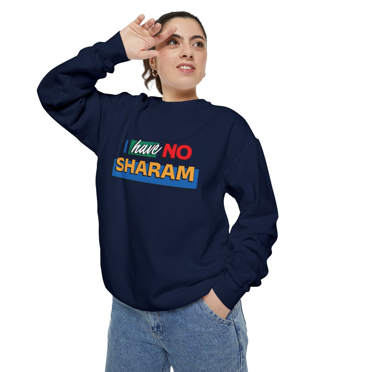 No Sharam Garment-Dyed Sweatshirt