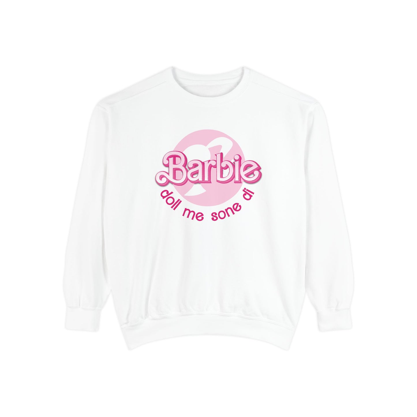 Barbie Doll Garment-Dyed Sweatshirt - Currycature 🇺🇸