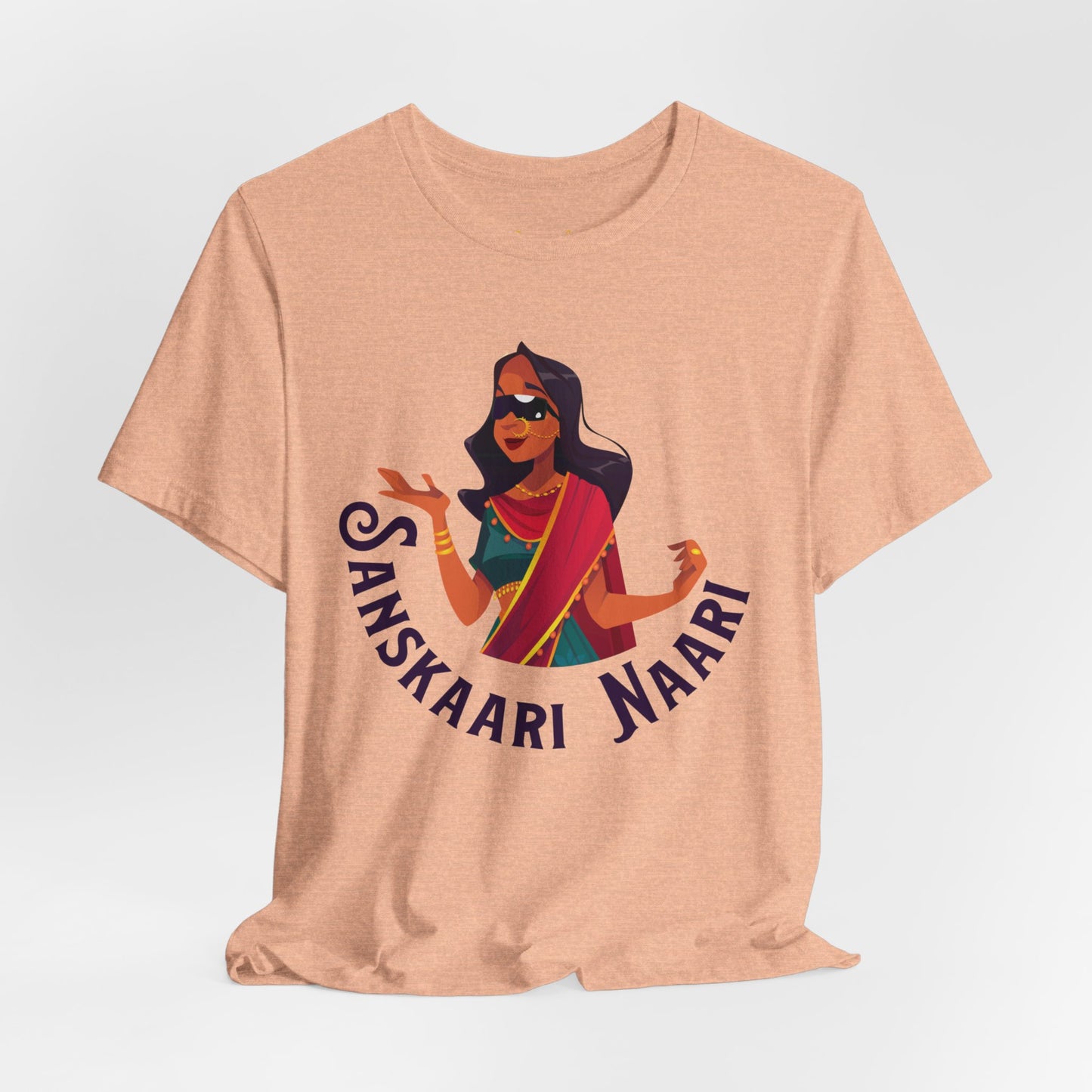 Sanskaari Naari Graphic T-shirt