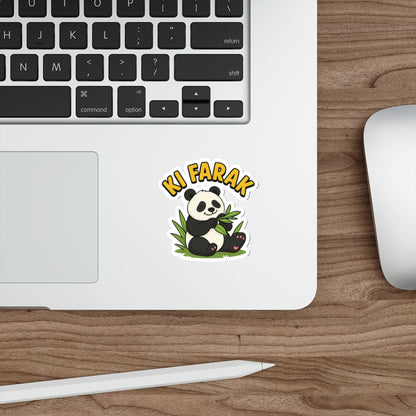 Ki Farak Pa(i)nda Die-Cut Sticker
