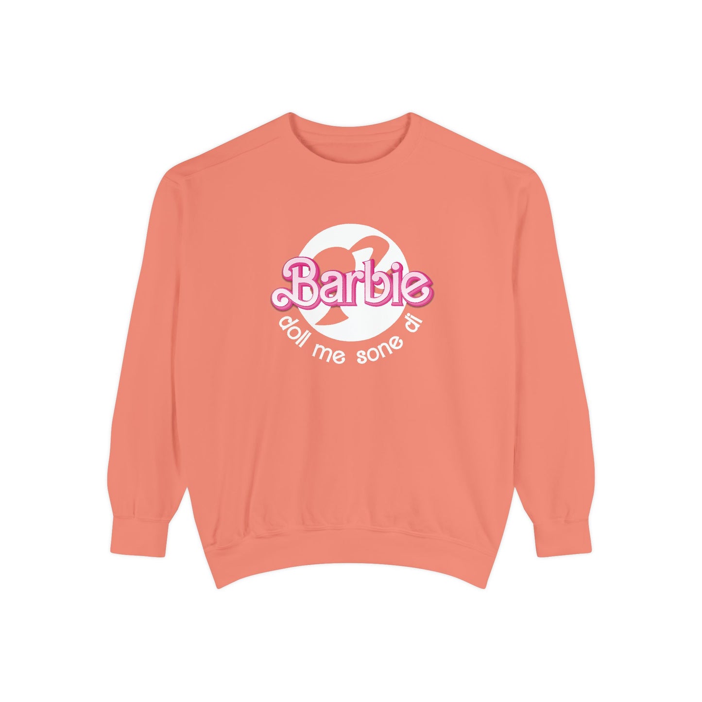 Barbie Doll Garment-Dyed Sweatshirt - Currycature 🇺🇸