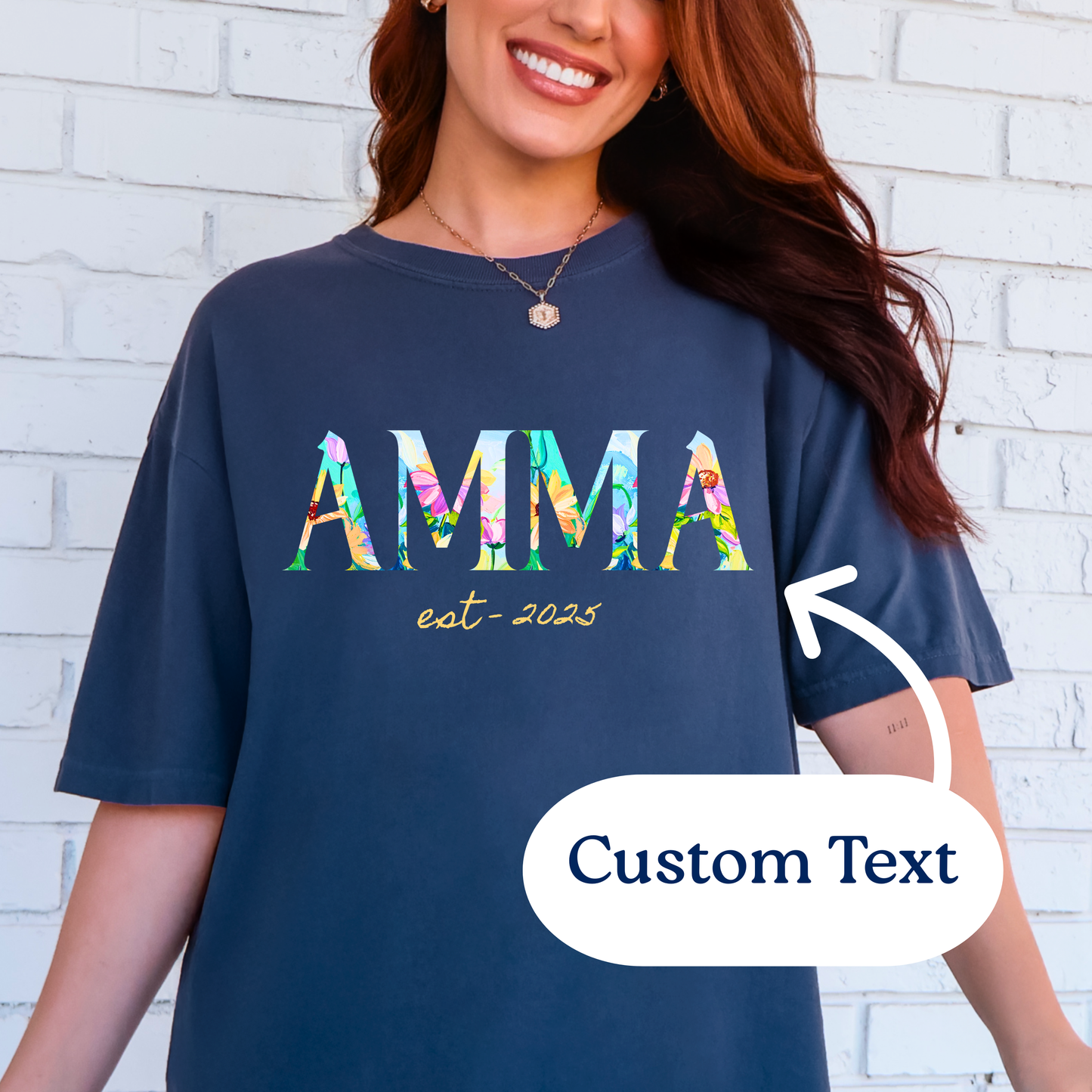 Personalized MOM Tee