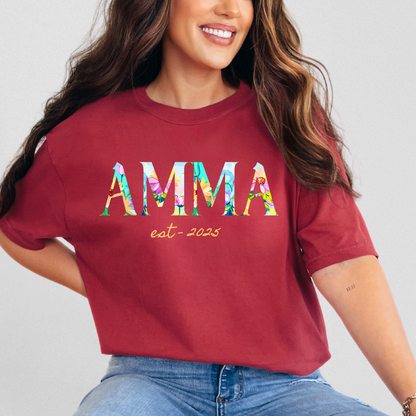 Personalized MOM Tee