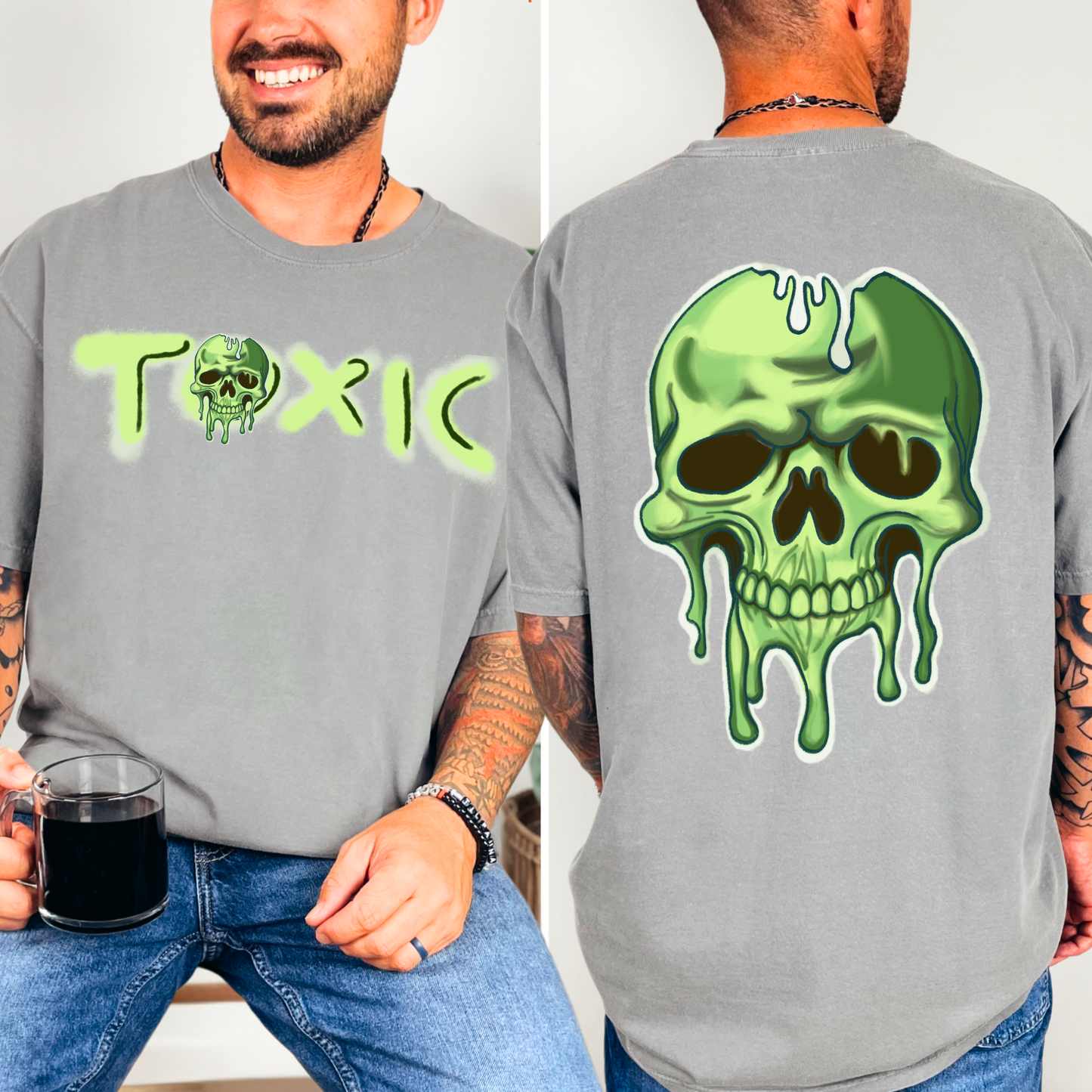Toxic Front and Back Print