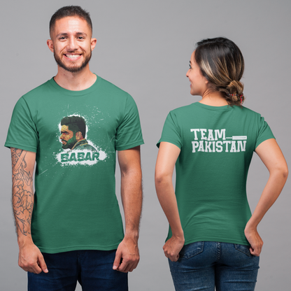 Team Pakistan Babar tshirt from Currycature