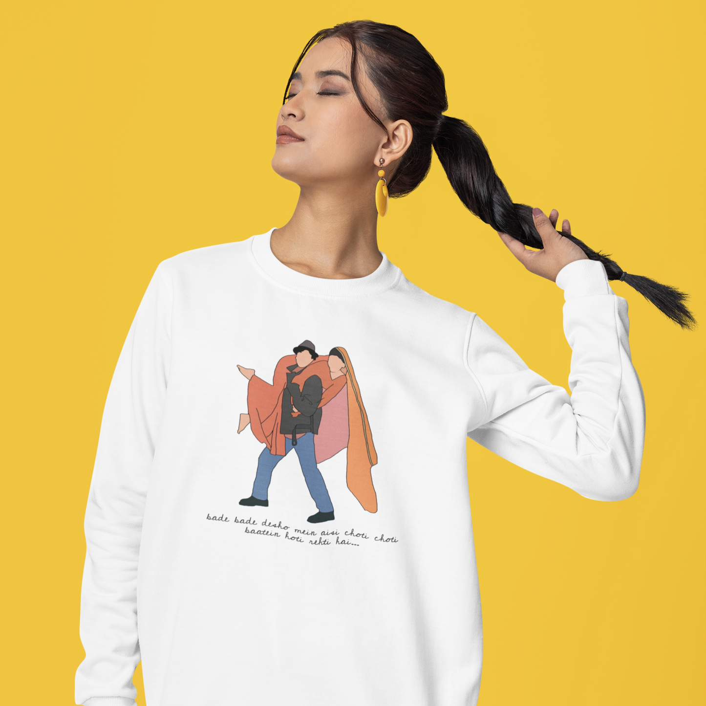 DDLJ Garment-Dyed Sweatshirt