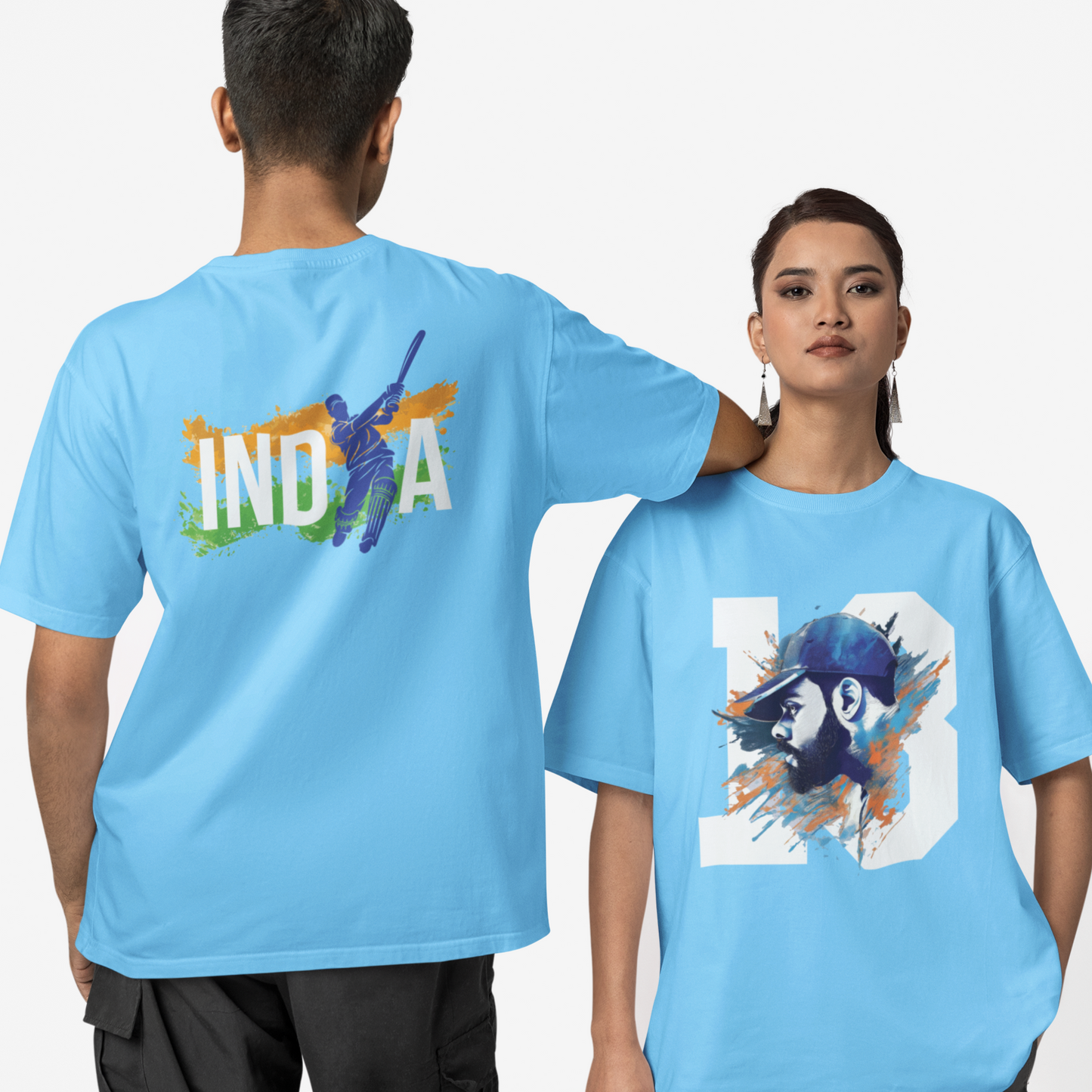 Kohli 18 graphic tshirt from Currycature