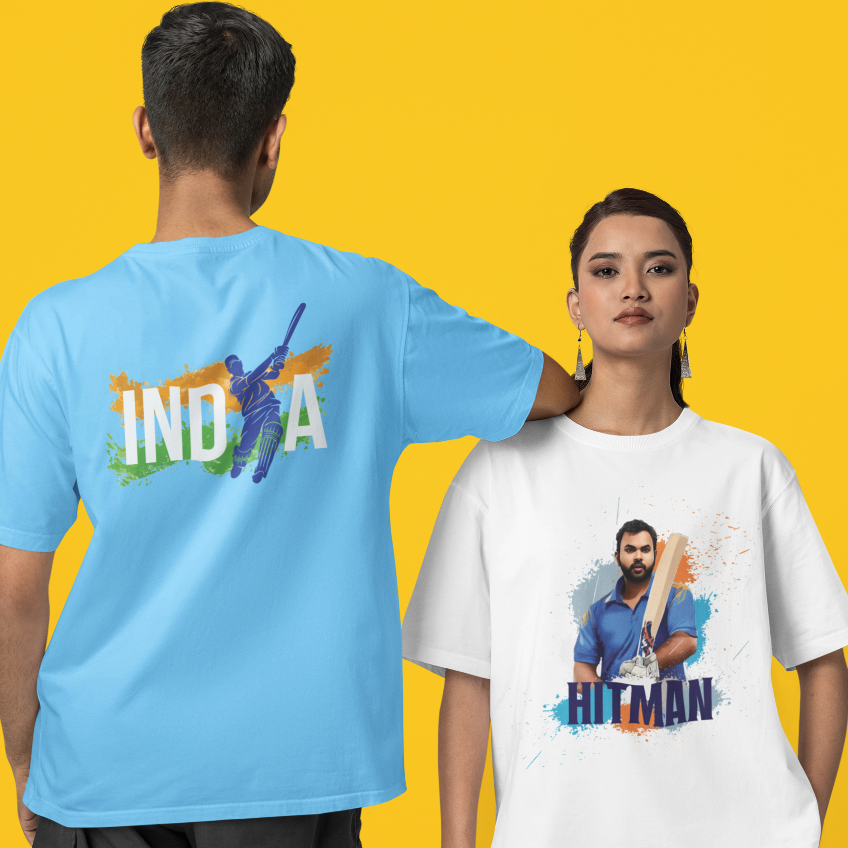 Ro-Hitman Graphic T-shirt front & back - Currycature 🇺🇸