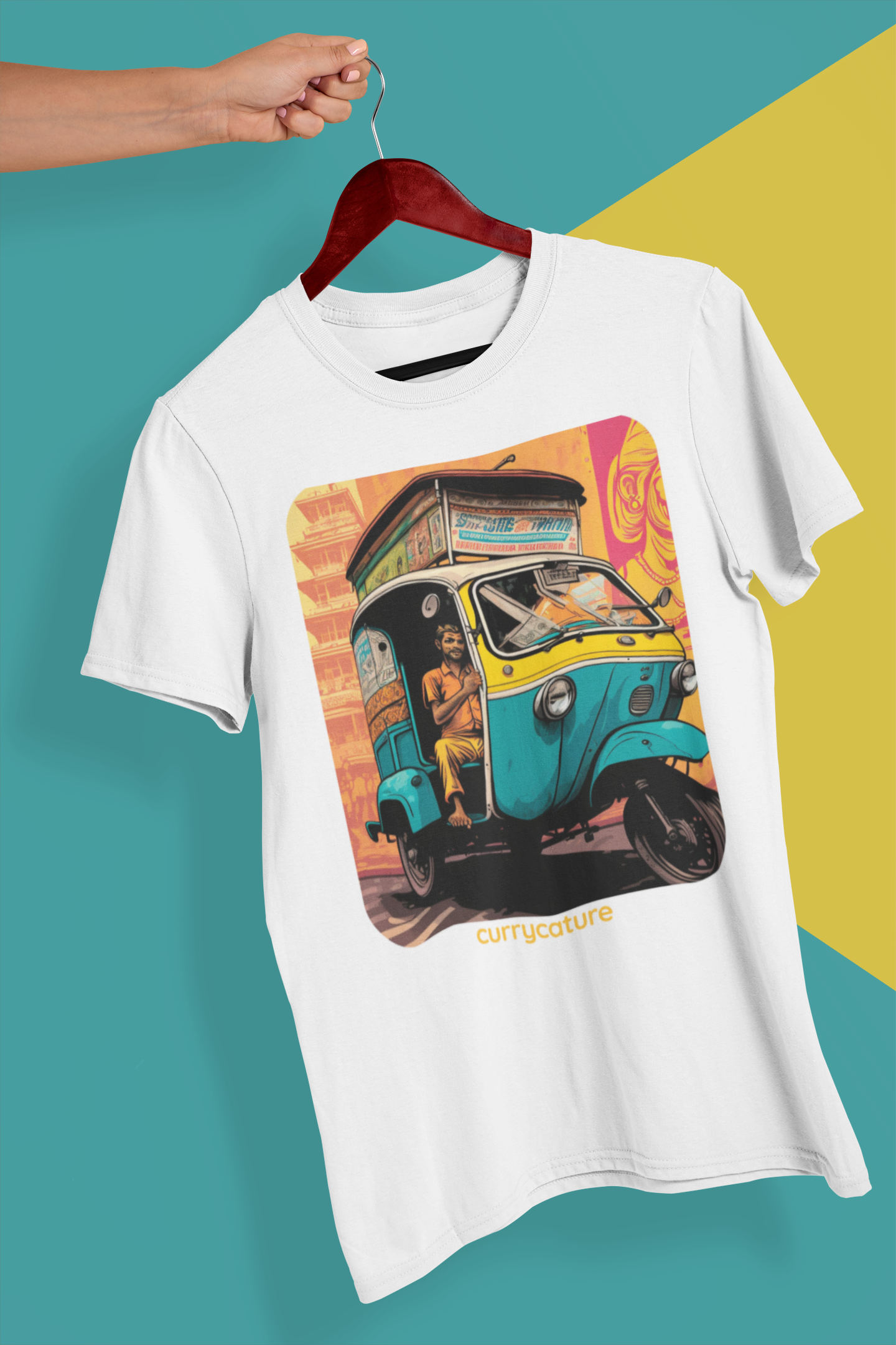 Auto Art Graphic T-shirt - Currycature 🇺🇸