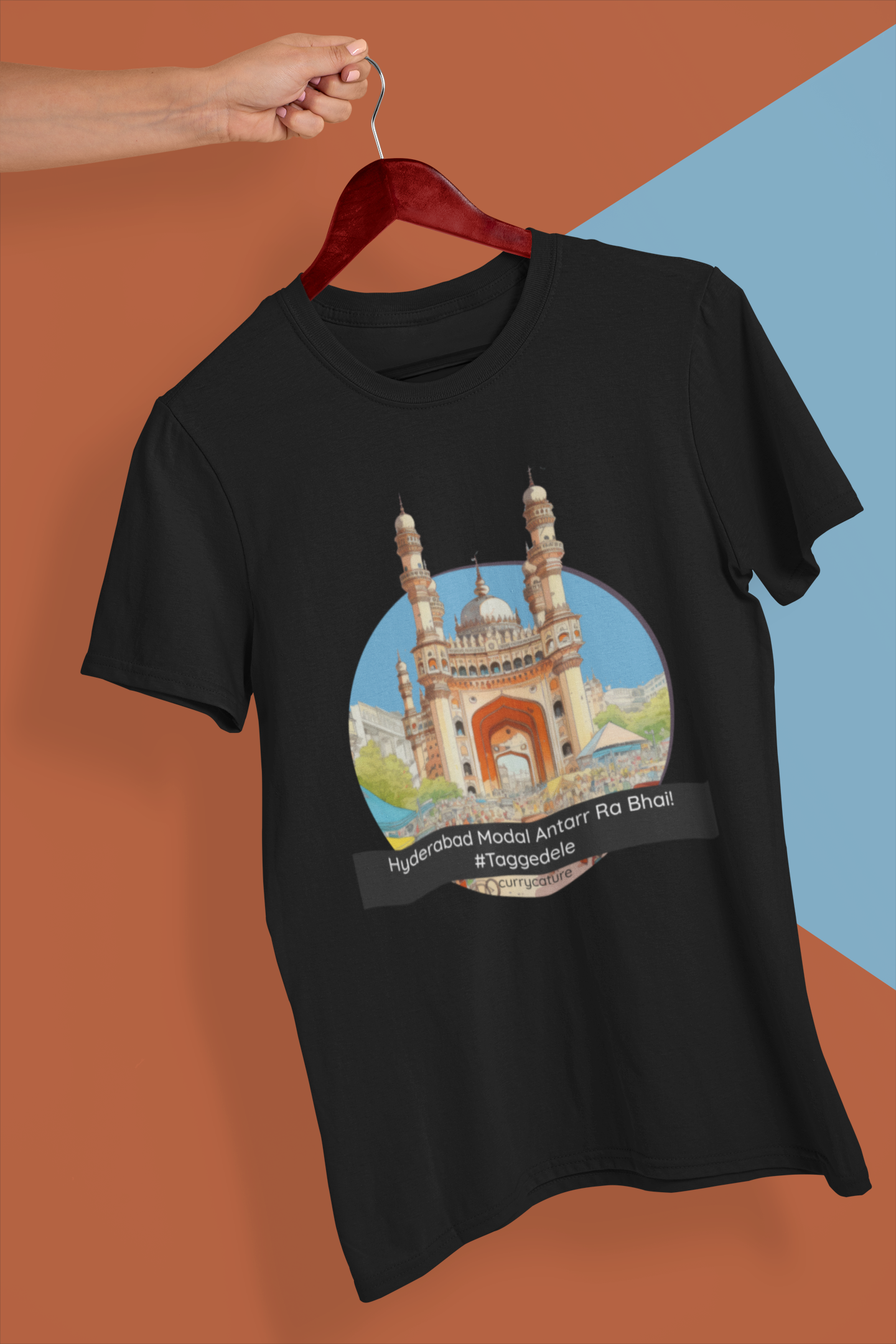 Hyderabad Graphic T-shirt - Currycature 🇺🇸