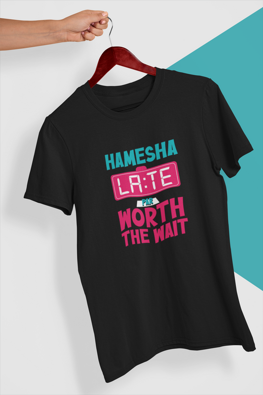 Hamesha Late Graphic T-shirt - Currycature 🇺🇸