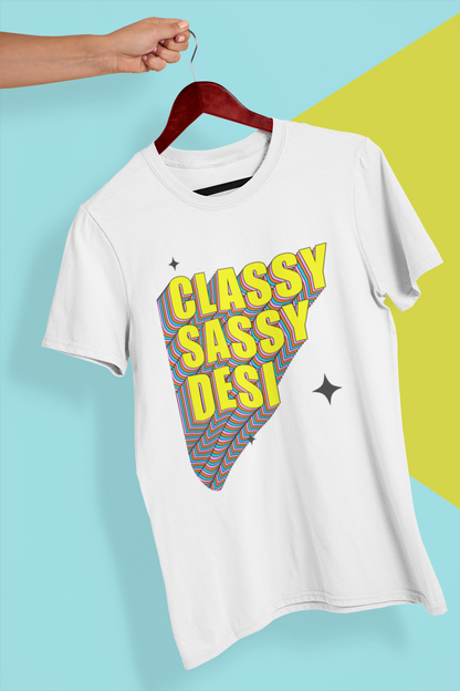 Classy Sassy Desi Graphic T-shirt - Currycature 🇺🇸