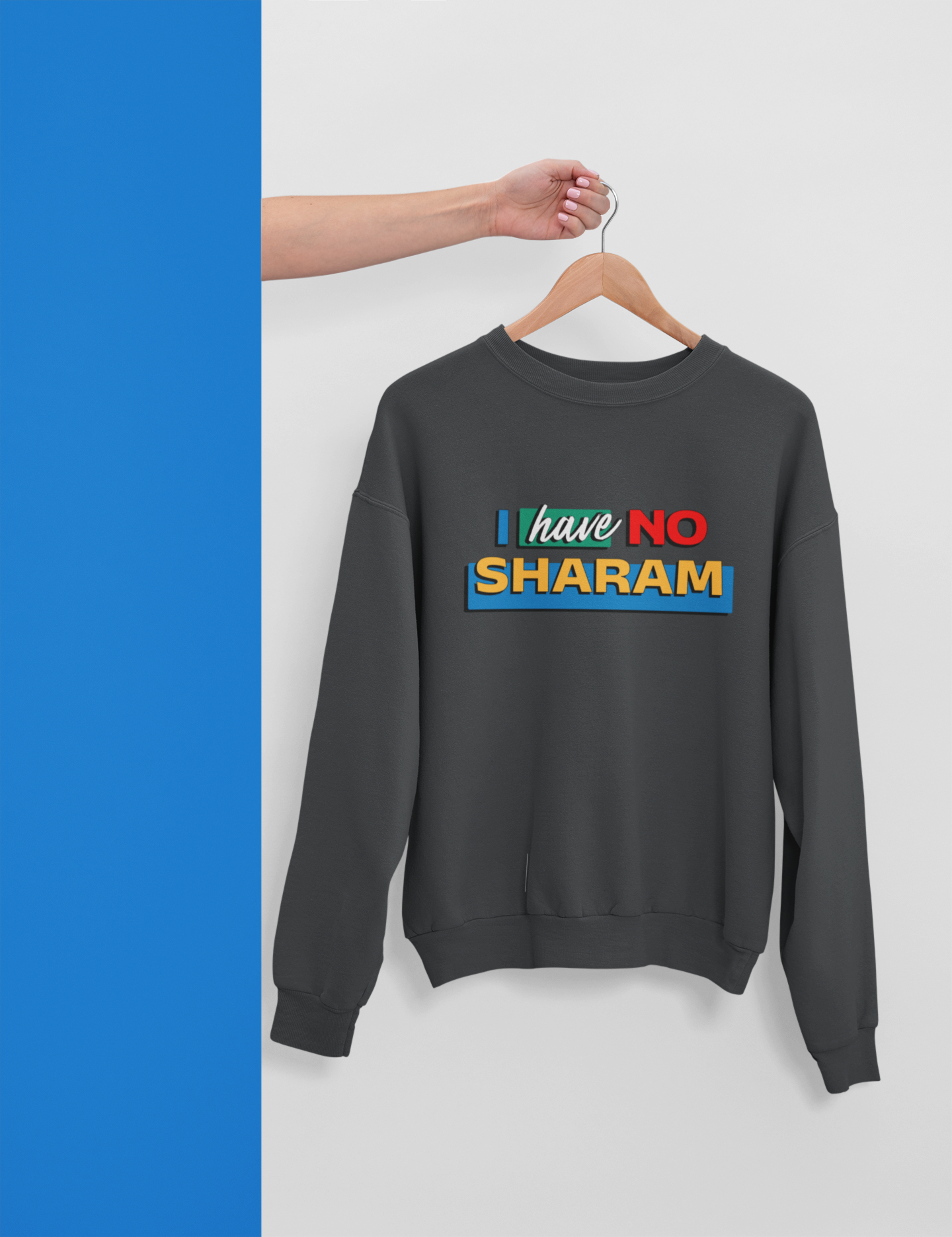 No Sharam Garment-Dyed Sweatshirt