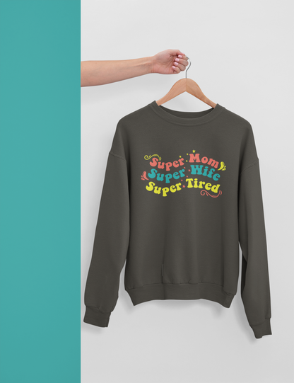 Super Mom Garment-Dyed Sweatshirt