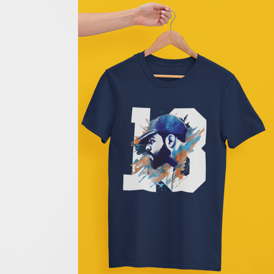 Kohli 18 graphic tshirt from Currycature