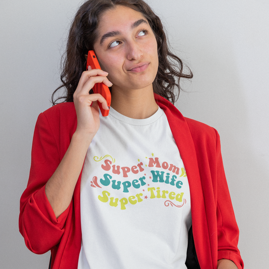 Super Mom Graphic T-shirt