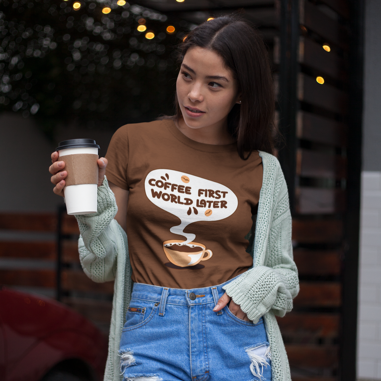 Coffee First Graphic Tee - Currycature 🇺🇸